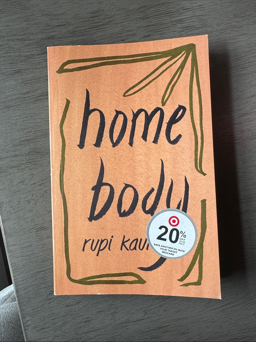 Home Body by Rupi Kaur - Orange Paperback